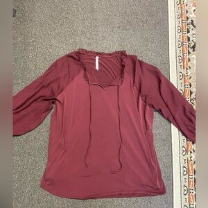 Maroon Blouse